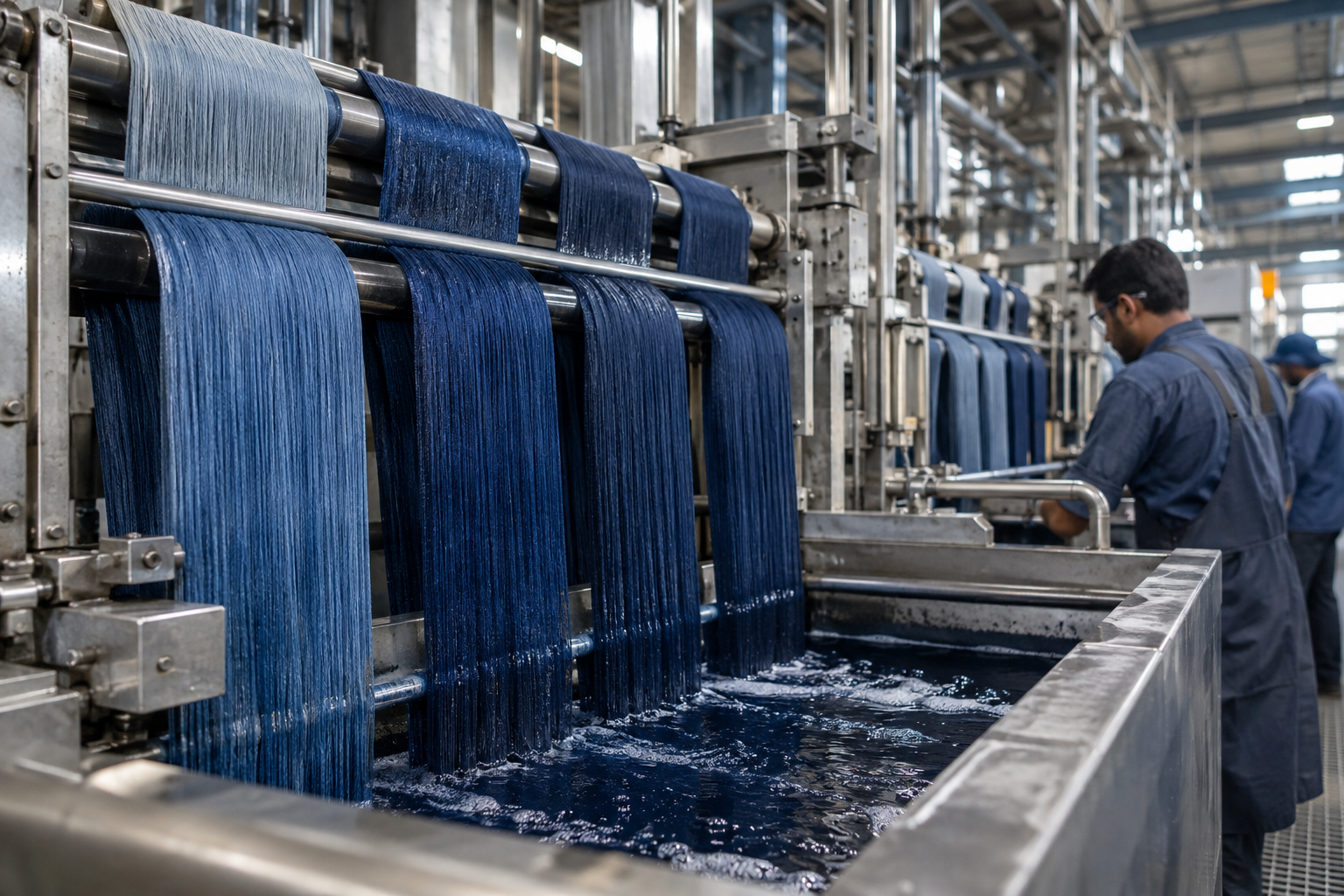 Indigo Dyeing: Chemistry, Denim Processes and Sustainability
