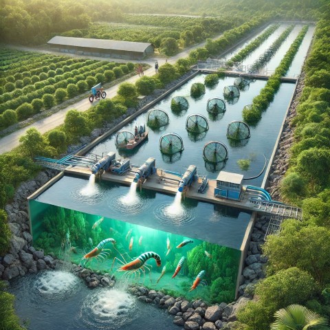 Sustainable Rosenbergii Prawn Farming: How to Minimize Pollution and Conserve Biodiversity?